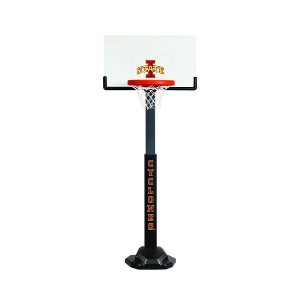 Huplay I-State Pro Adjustable Post Basketball Hoop Set - Drop Shop Only